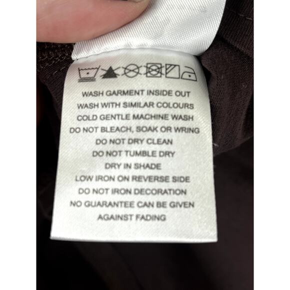 Running Bare women's tank top, brown, size 12 (US 6/8) - Picture 5 of 7